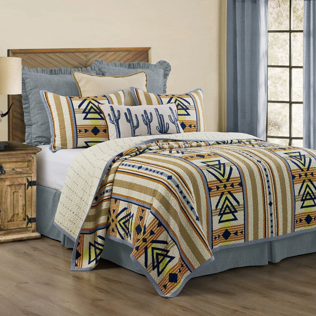 Pontiac Reversible Quilt Set from HiEnd Accents