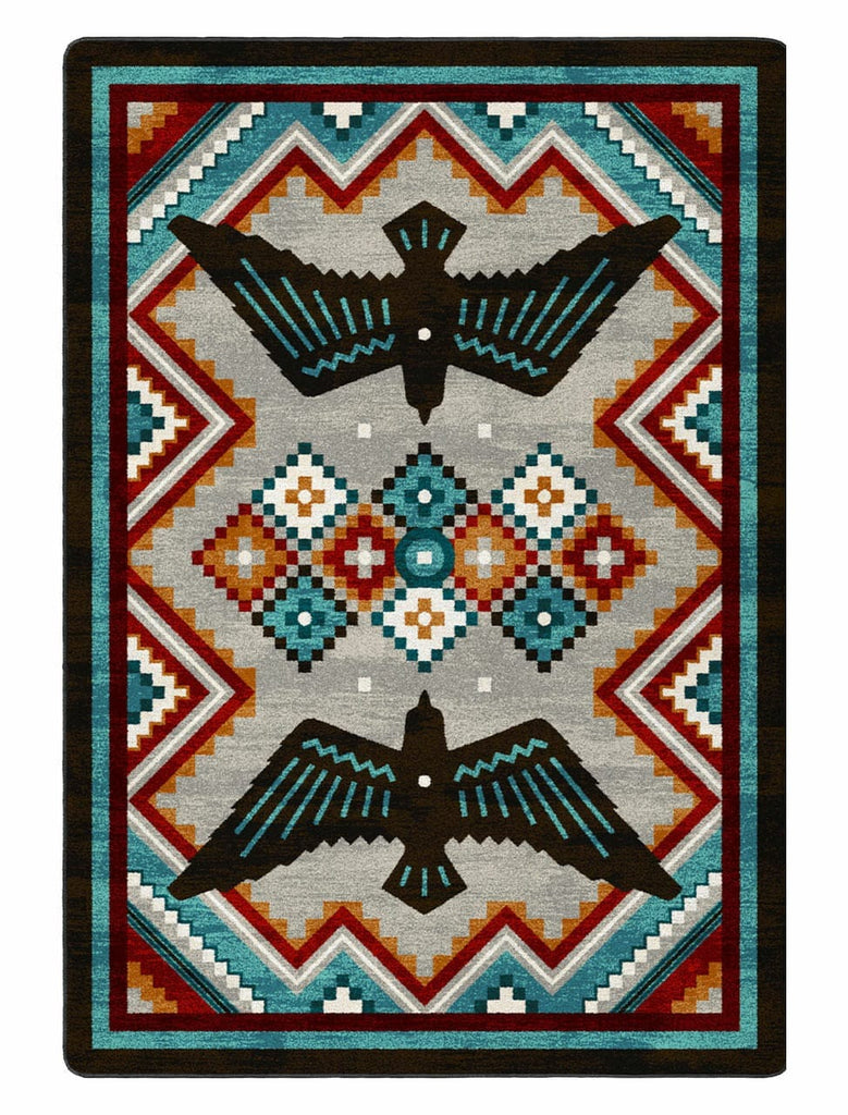 Raven Dance Colorful Southwestern Rugs - Your Western Decor
