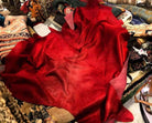 Cowhide rugs, dyed red. Free shipping. Your Western Decor