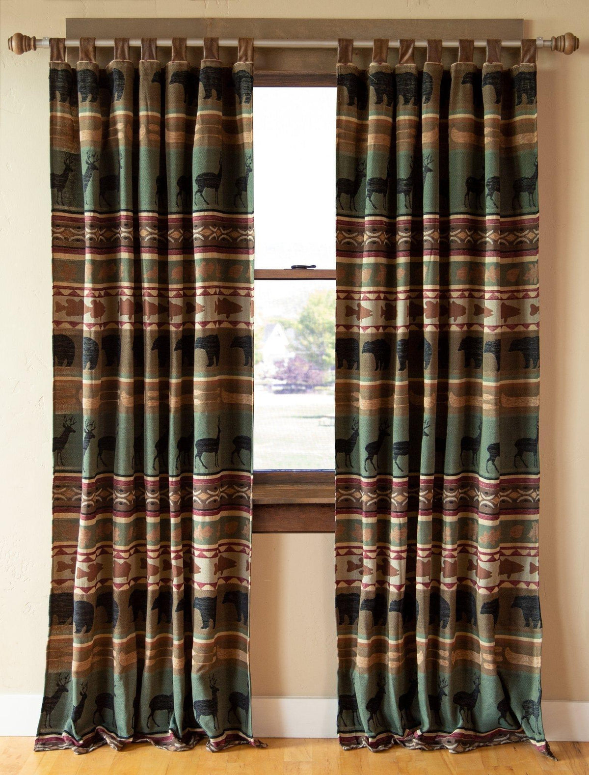 Western Style Window Window Treatments | Western Drapes, Valences, & Curtains – Your Western ...