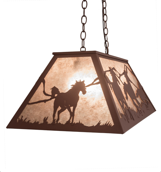 Running Horses Island Light made in the USA - Your Western Decor
