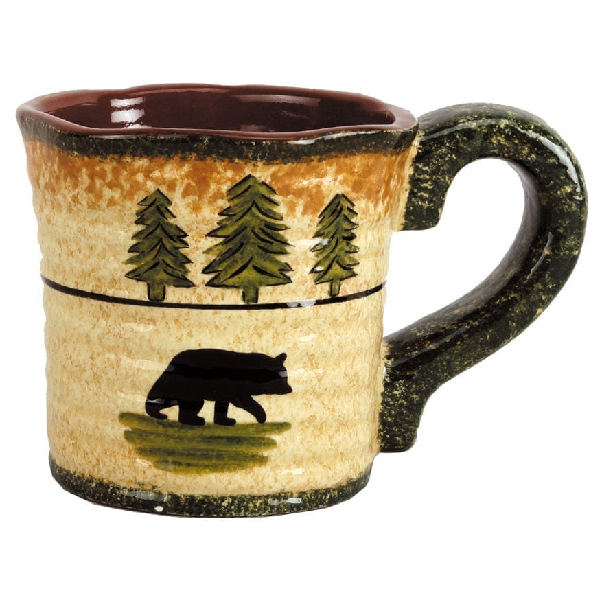 Black bear mug - Your Western Decor