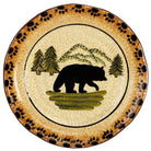 Black bear salad plate - Your Western Decor