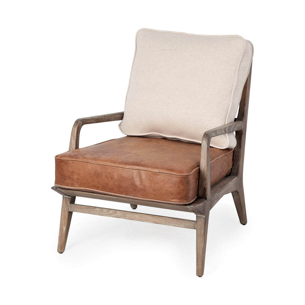 Rustic Boho Chair Rustic Boho Leather Accent Chair | Your Western Decor