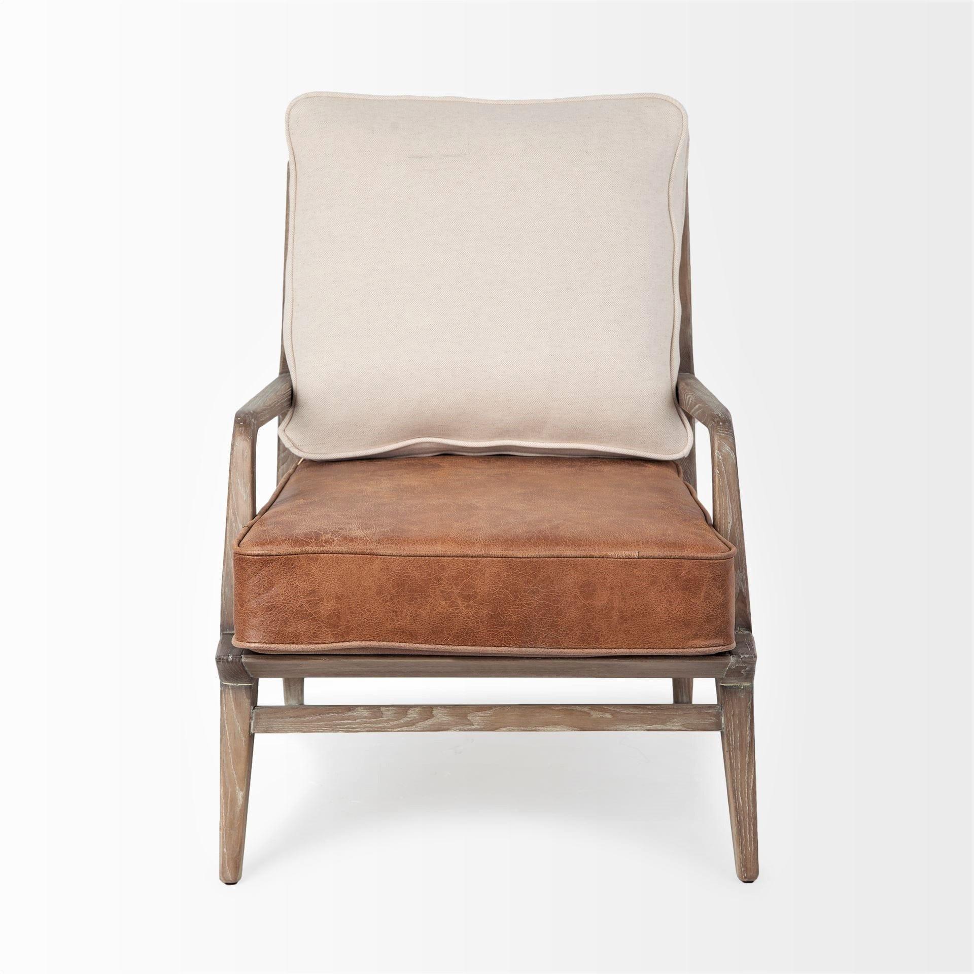 Rustic Boho Chair Rustic Boho Leather Accent Chair | Your Western Decor