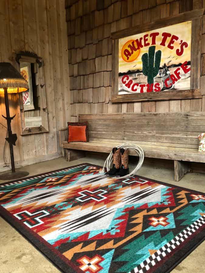 Rustic Cross - Electric Rugs Made in the USA | Your Western Decor