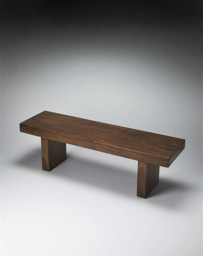 Natural Rustic Indian Rosewood, Sheetham Bench - Your Western Decor
