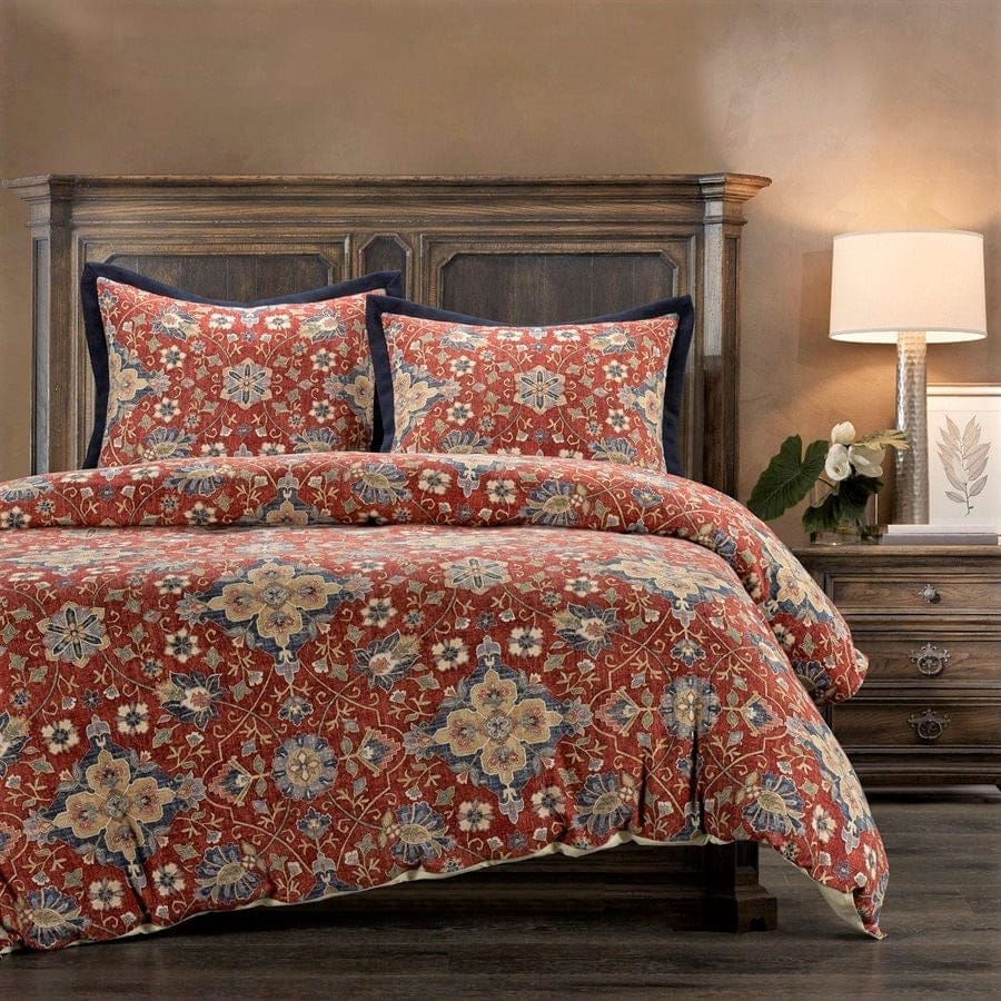 Rustic Red Medallion Comforter Set - Your Western Decor, LLC