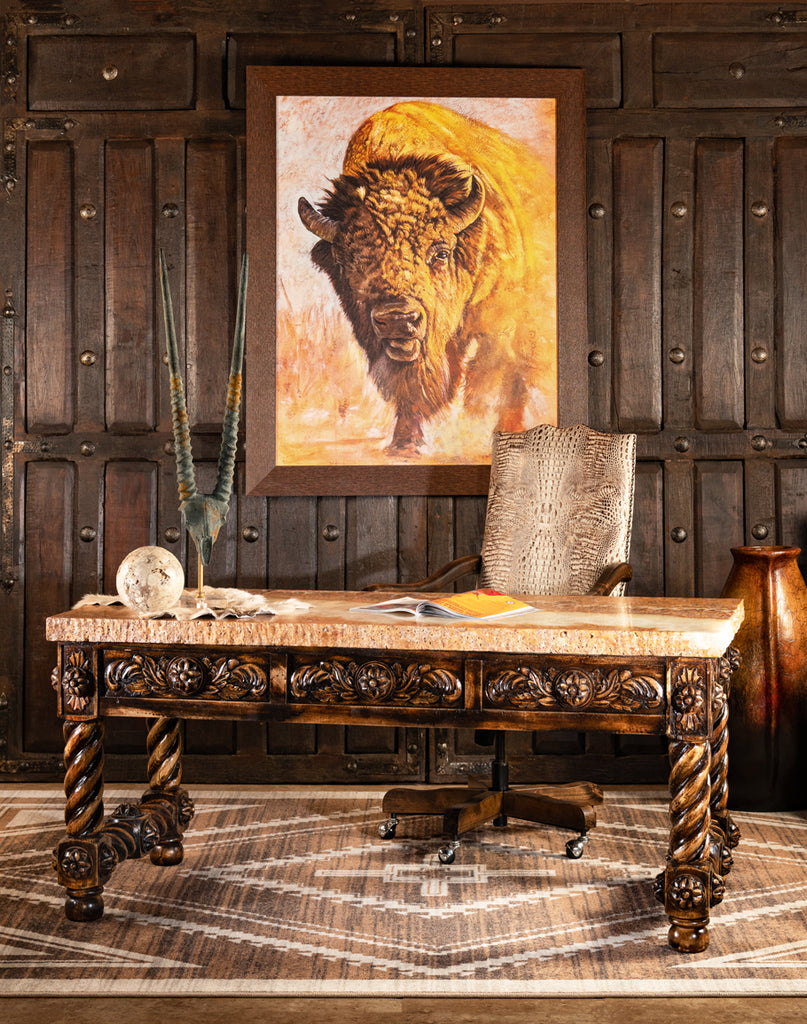 Rustic western home office furniture and decor - Your Western Decor