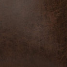 Sable brown faux leather swatch sold by the yard - Made in the USA - Your Western Decor