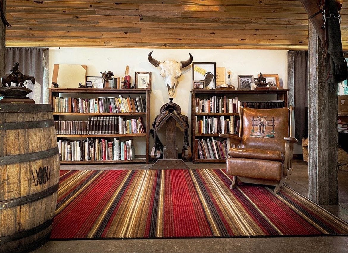 Dean Santa Fe Beige Southwestern Lodge Cabin Carpet Rug Runner Mat, Size:  Approximately 50 x 31