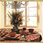 dark mustard, western embossed dinnerware  - Your Western Decor