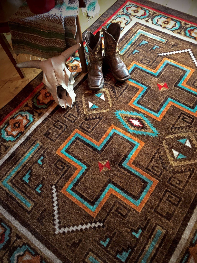 Sawtooth Southwestern Rugs made in the USA - Your Western Decor