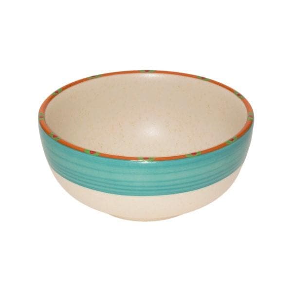 Sedona sky southwestern hand painted large soup bowls. 22 oz. Made in the USA. Your Western Decor
