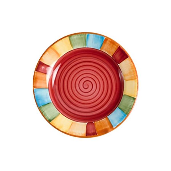 Southwestern serape hand painted dessert plate set. Made in the USA. Your Western Decor