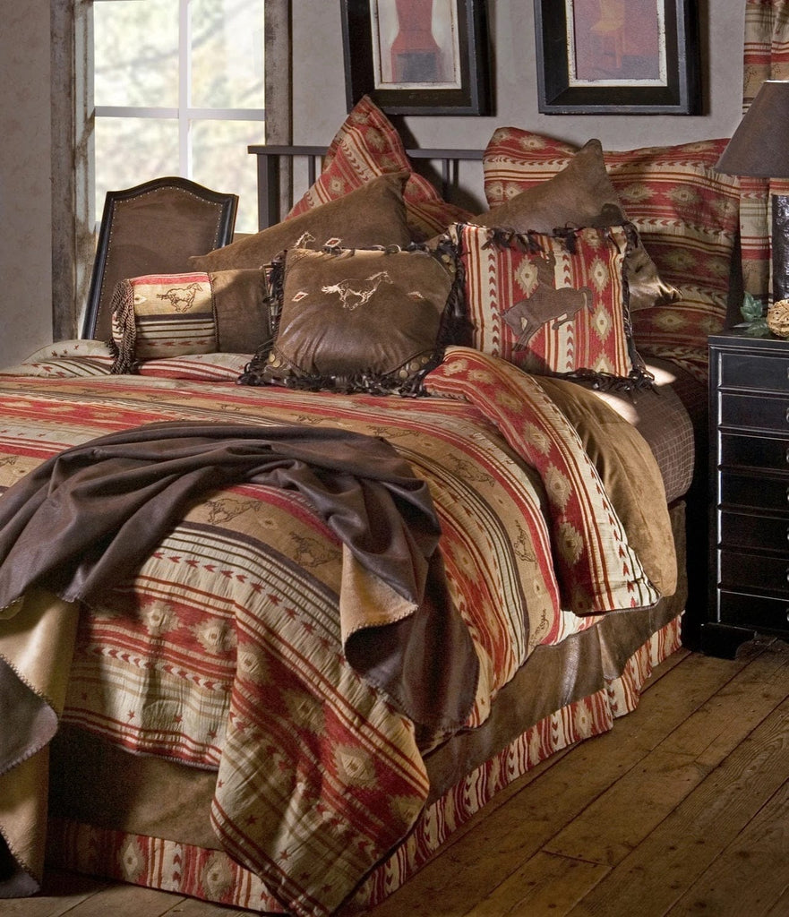 Southwestern Horse Comforter Collection - Your Western Decor