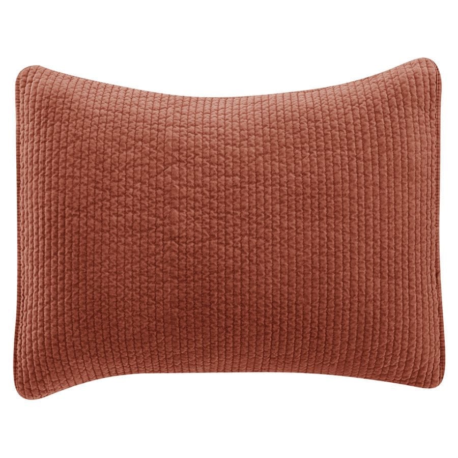 Velvet Quilted King Pillow Shams - Stonewashed in 9 Colors - Your Western Decor, LLC