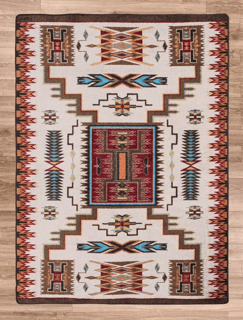 Storm Catcher Southwestern Area Rug 11x13 - Made in the USA - Your Western Decor