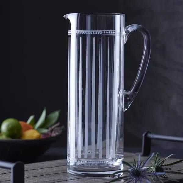 Tall crystal pitcher. Your Western Decor