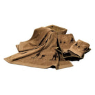 Mocha embroidered team roping bathroom towel set. Your Western Decor