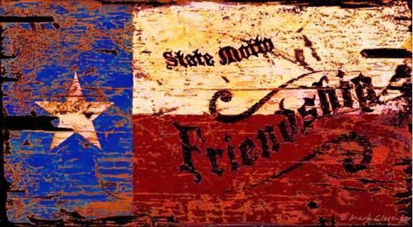 Texas Flag Rustic Wood Sign - Made in the USA - Your Western Decor