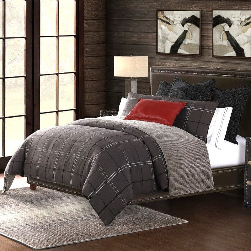 Timberline Lodge Grey Comforter Set -Your Western Decor