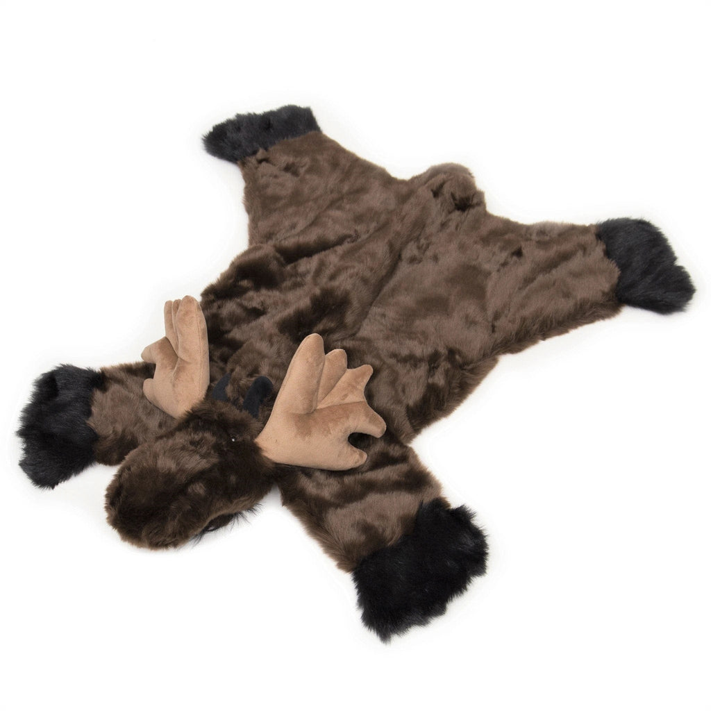 Tuke Moose Plush Kids Animal Rug - Your Western Decor