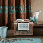 Western Scroll Turquoise Bathroom Collection - Your Western Decor