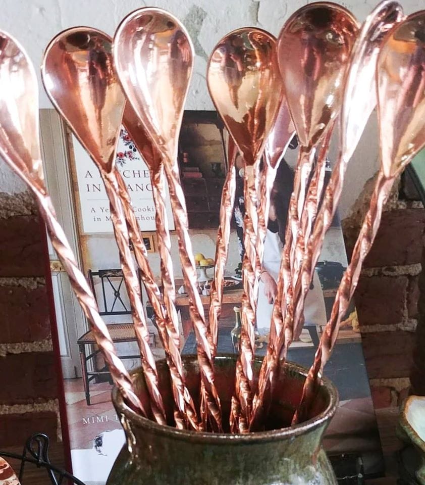 The Ringer Copper Cocktail Spoons - Your Western Decor