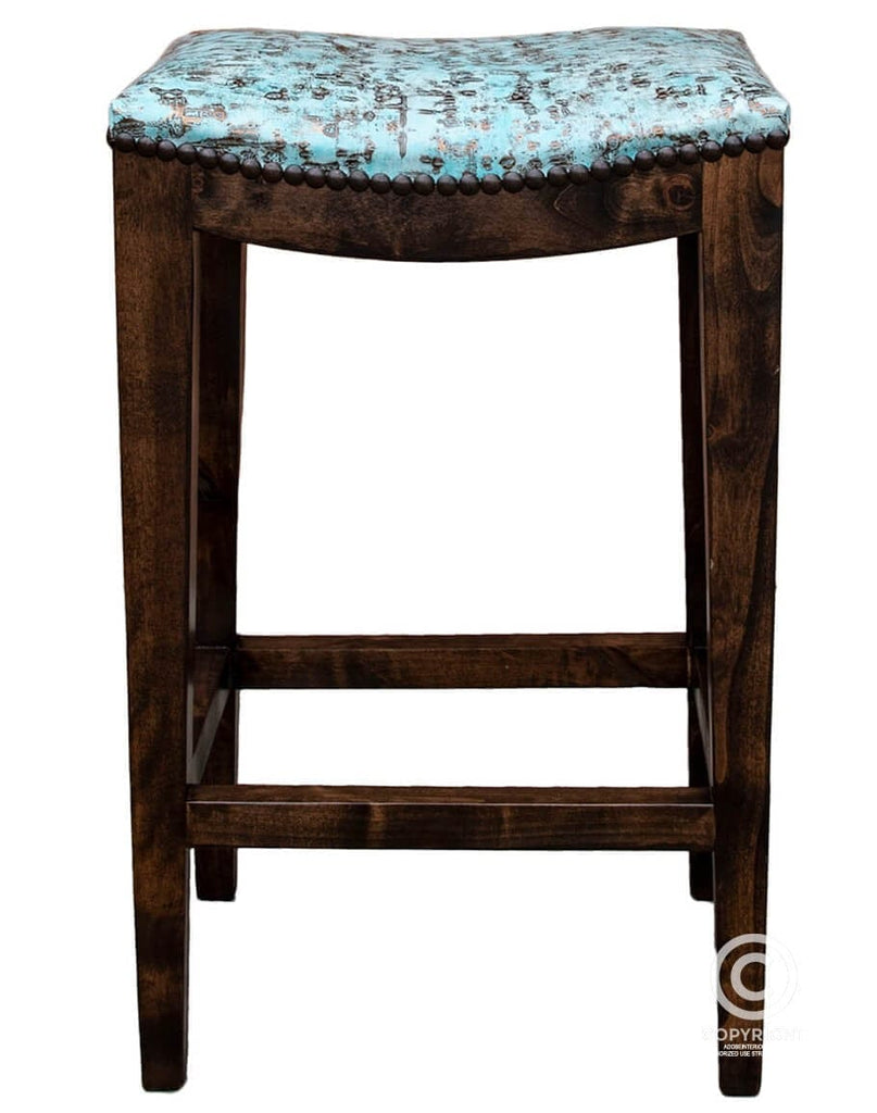 Ultimate Western Saddle Stool - Bar & Counter Height - Your Western Decor, LLC