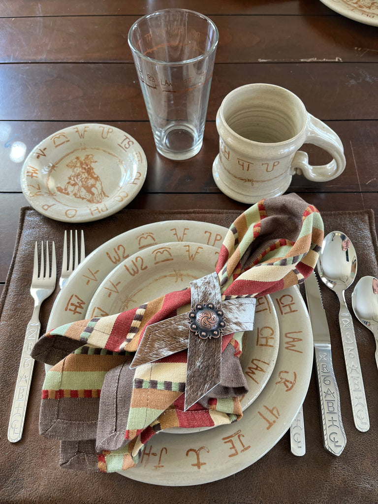 Western tableware made in the USA - Your Western Decor