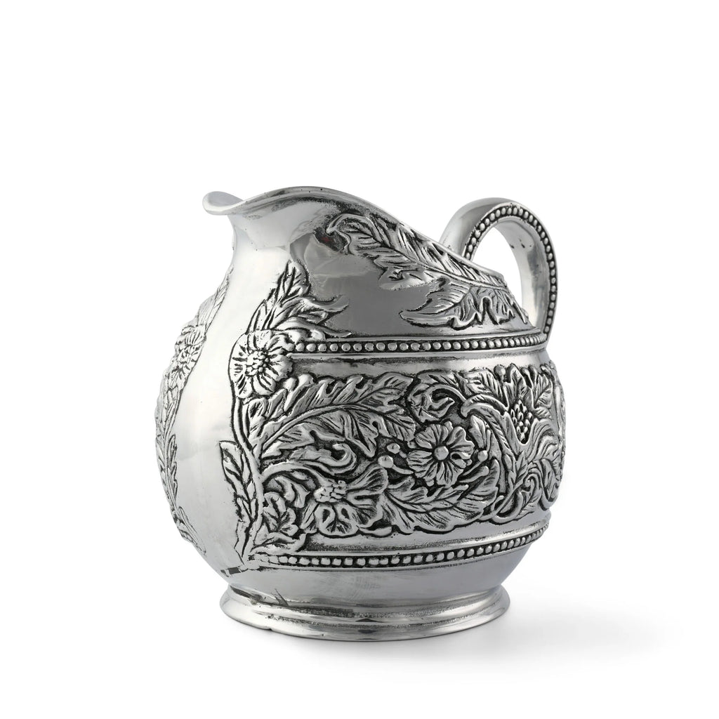 Western Floral Embossed Pitcher - Your Western Decor