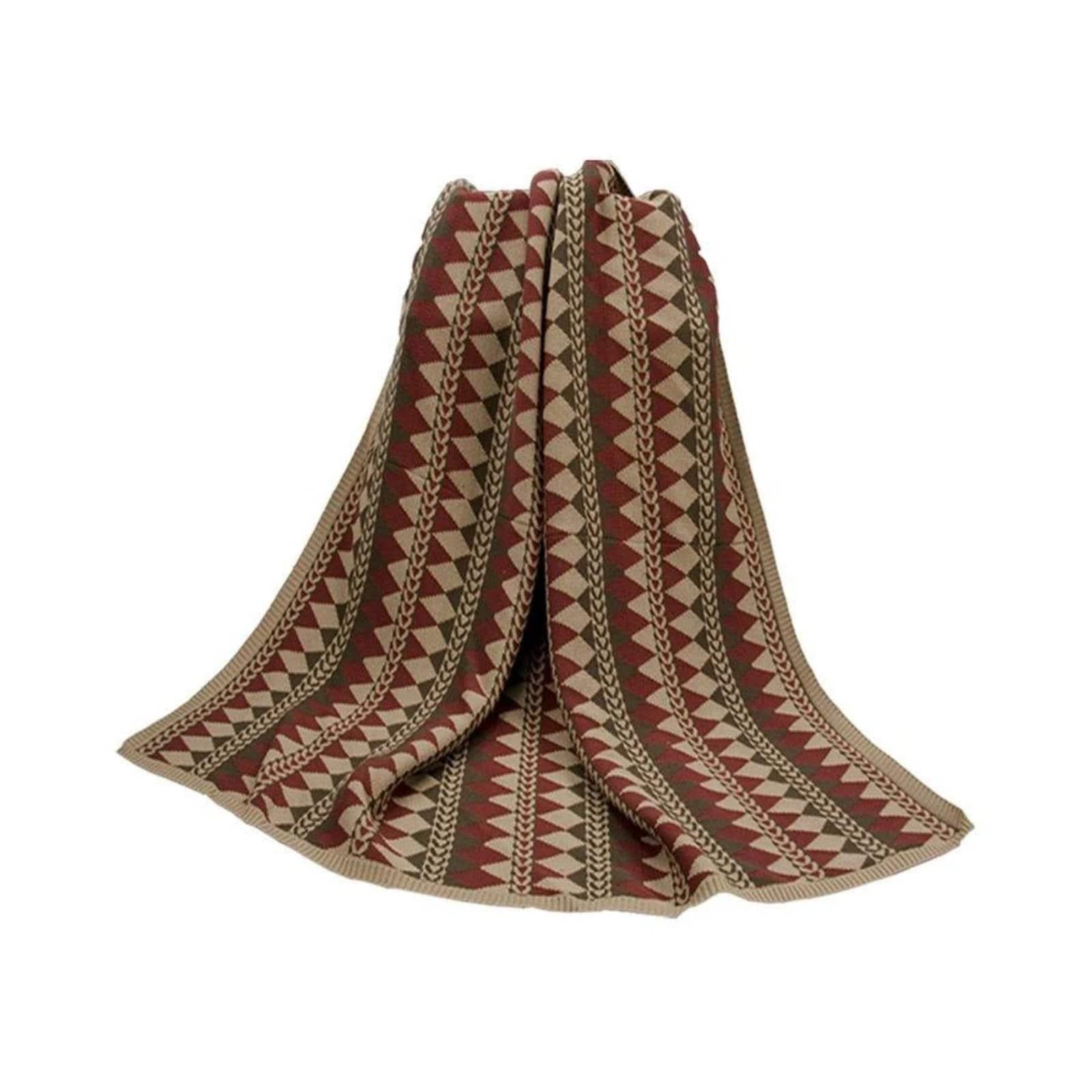 Wilderness Ridge Knitted Throw Blanket from HiEnd Accents