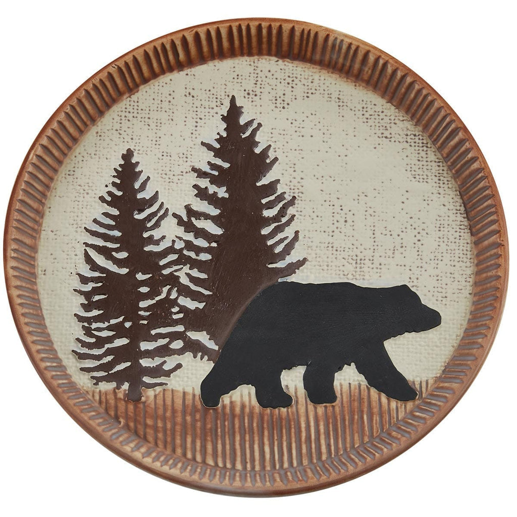 Yakutat Wildlife Dinnerware Bear Salad Plate - Your Western Decor