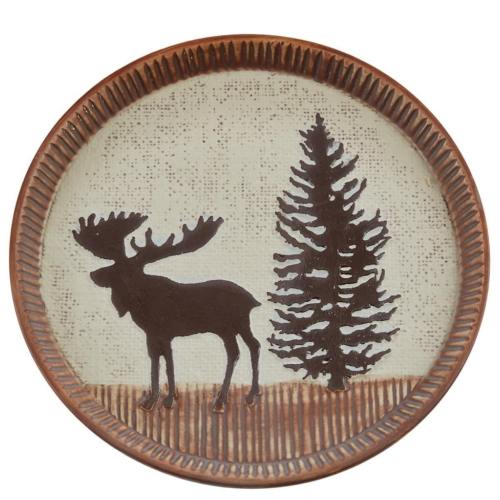 Yakutat Wildlife Dinnerware Moose Salad Plate - Your Western Decor