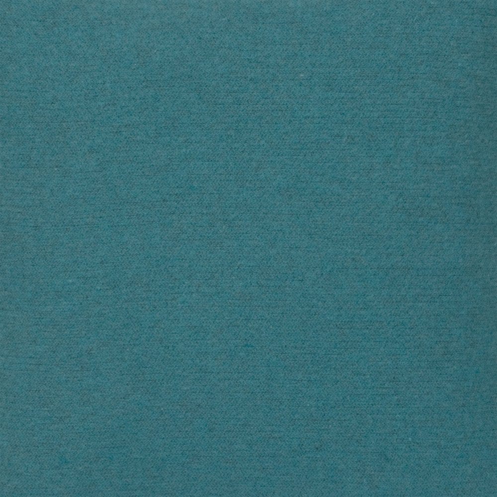 Solid Turquoise Wool Blend Fabric - Your Western Decor